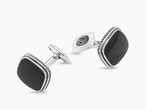 The 10 Best Cufflinks for Men in 2023-David Yurman Exotic Stone Cufflinks