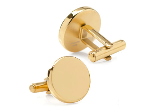 The 10 Best Cufflinks for Men in 2023-Ox and Bull Trading Co. Engravable Cufflinks