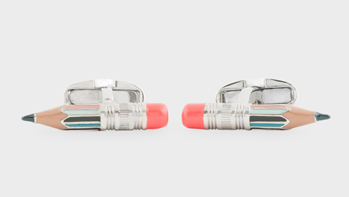 The 10 Best Cufflinks for Men in 2023-Paul Smith Pencil Cufflinks